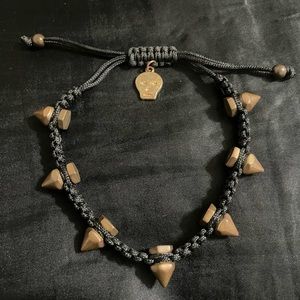 Black bracelet with bronze spikes— 2 for $8 or 3 for $10